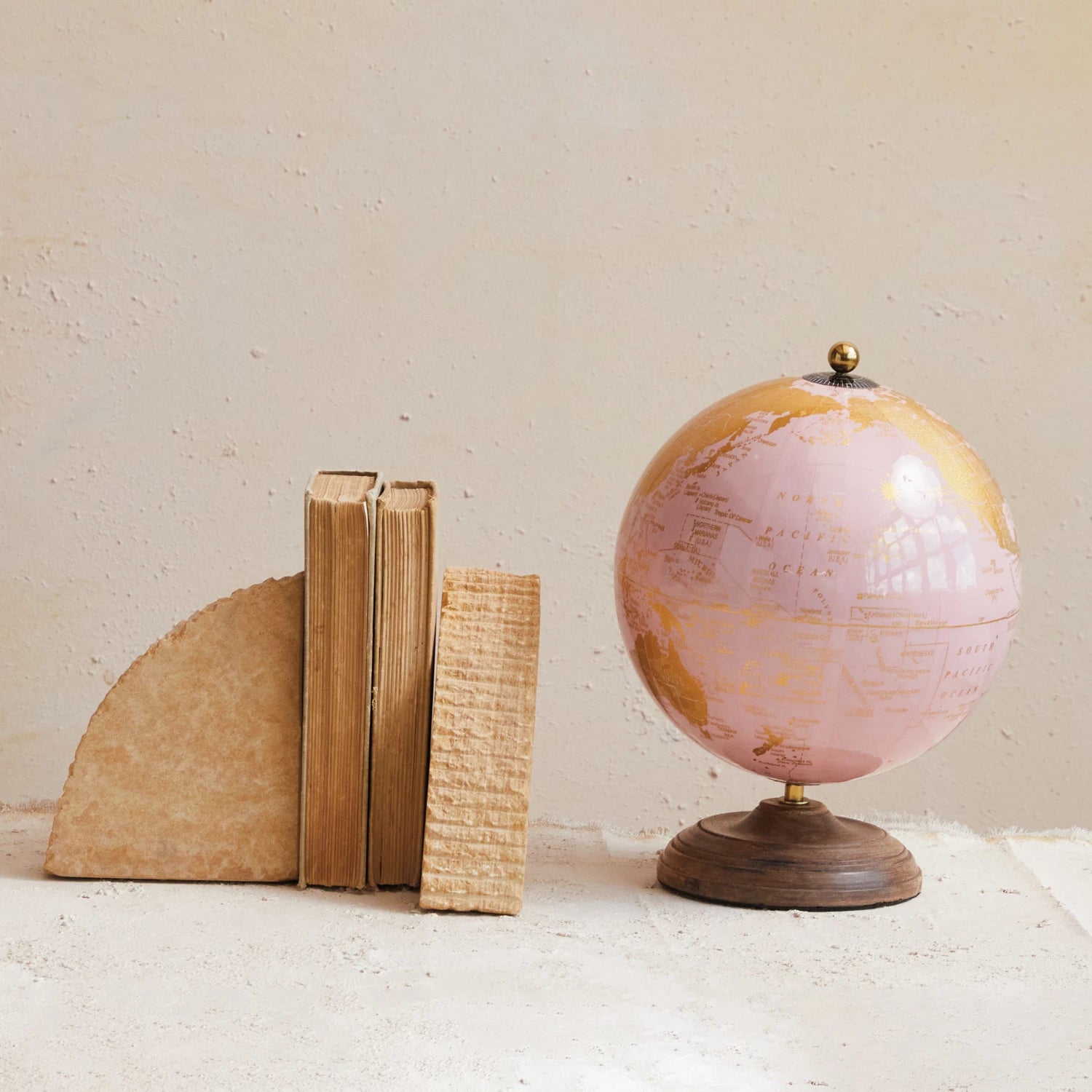 Ribbed Edge Sandstone Bookend