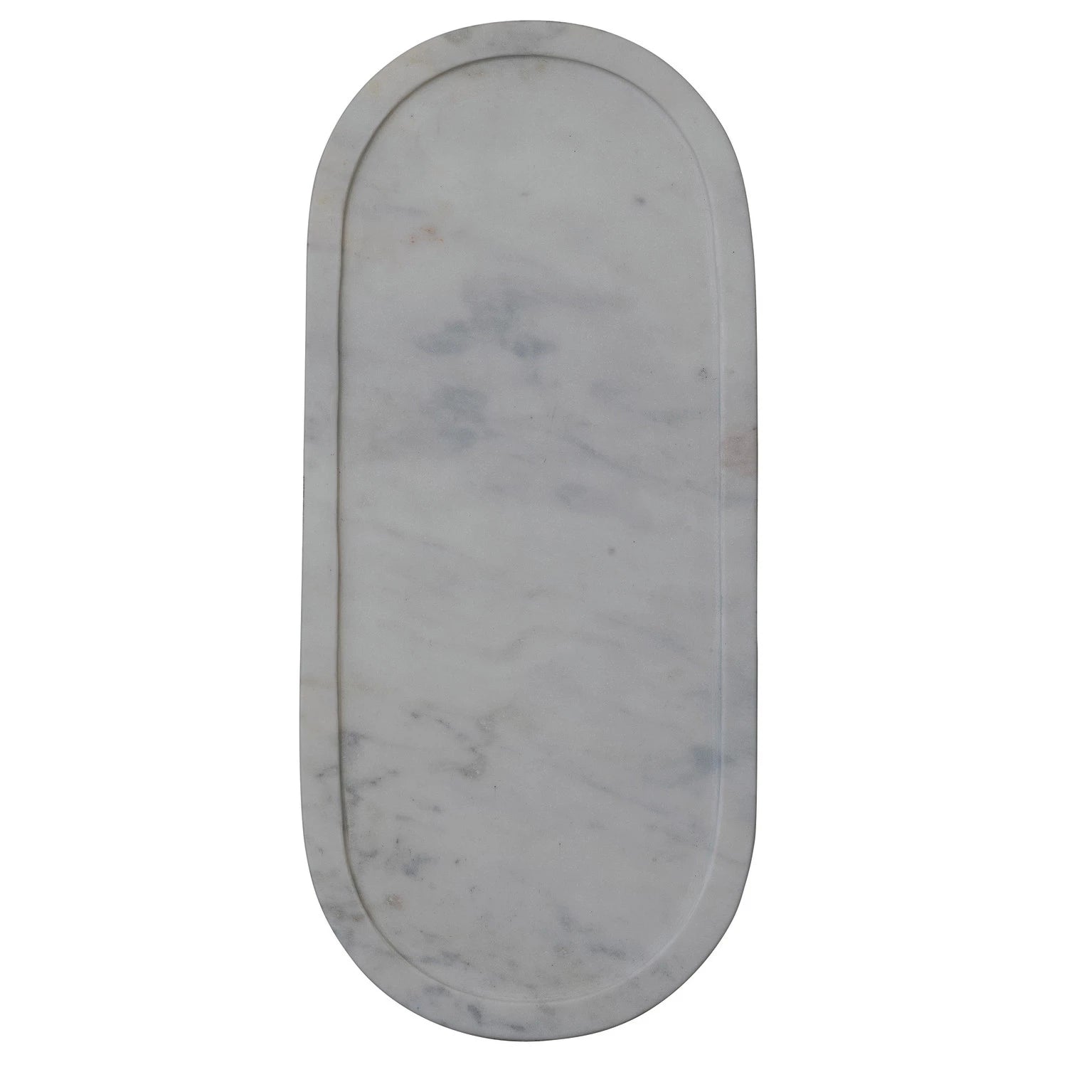 Oversized white and grey marble tray. Marble home decor. Elevated home goods. 