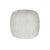 Top down view of rounded square stone tray.