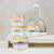 White Marble and Glass Wine Decanter
