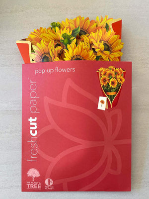 Sunflower Pop-up Card