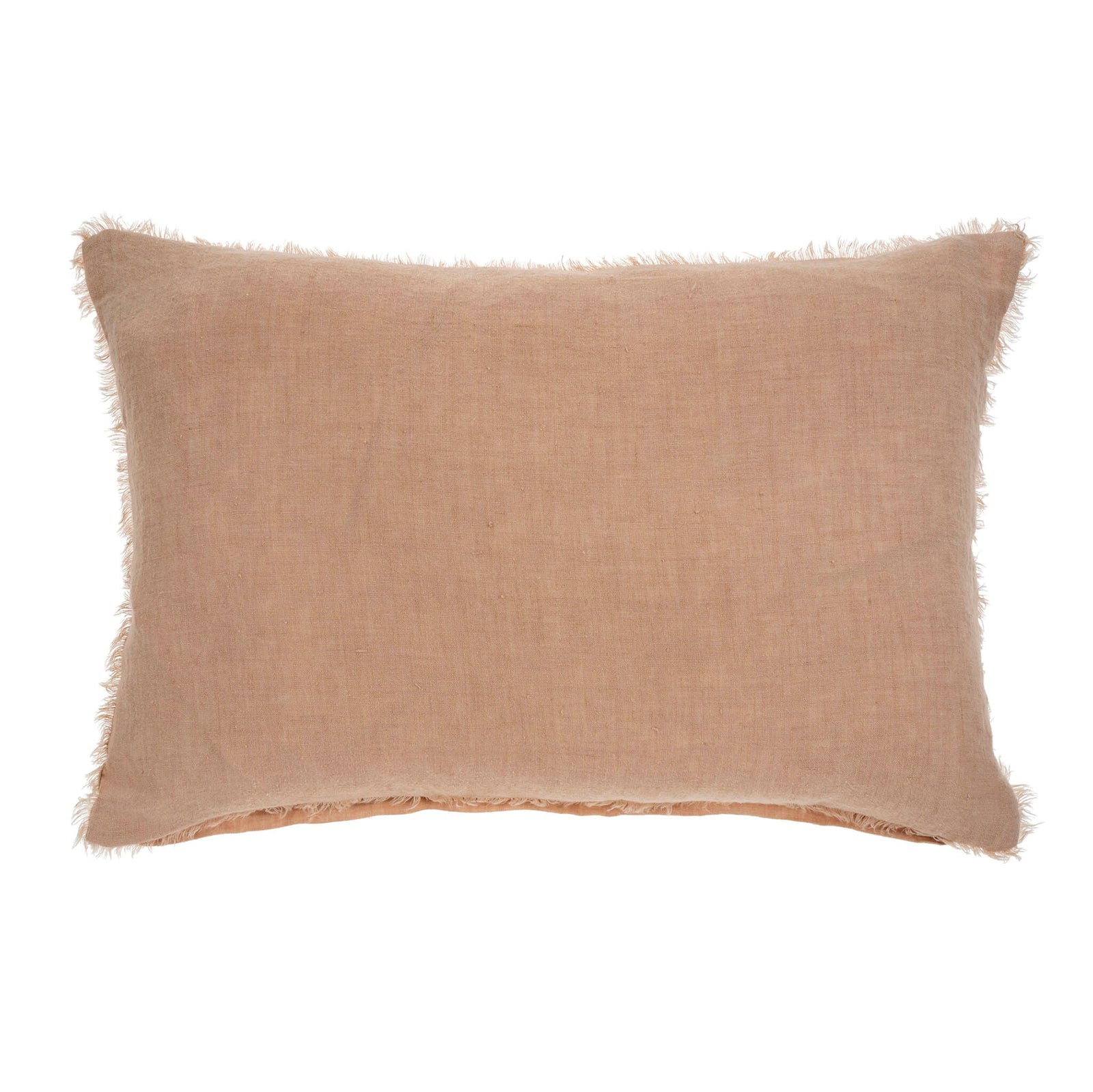Linen Lumbar Slub Pillow