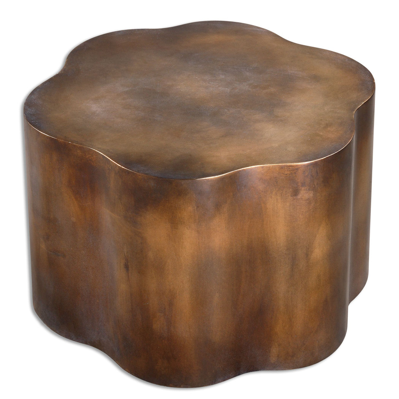 Cooper End Table Copper Oxidized End Table | Northlight Interiors - Northlight Interiors ...