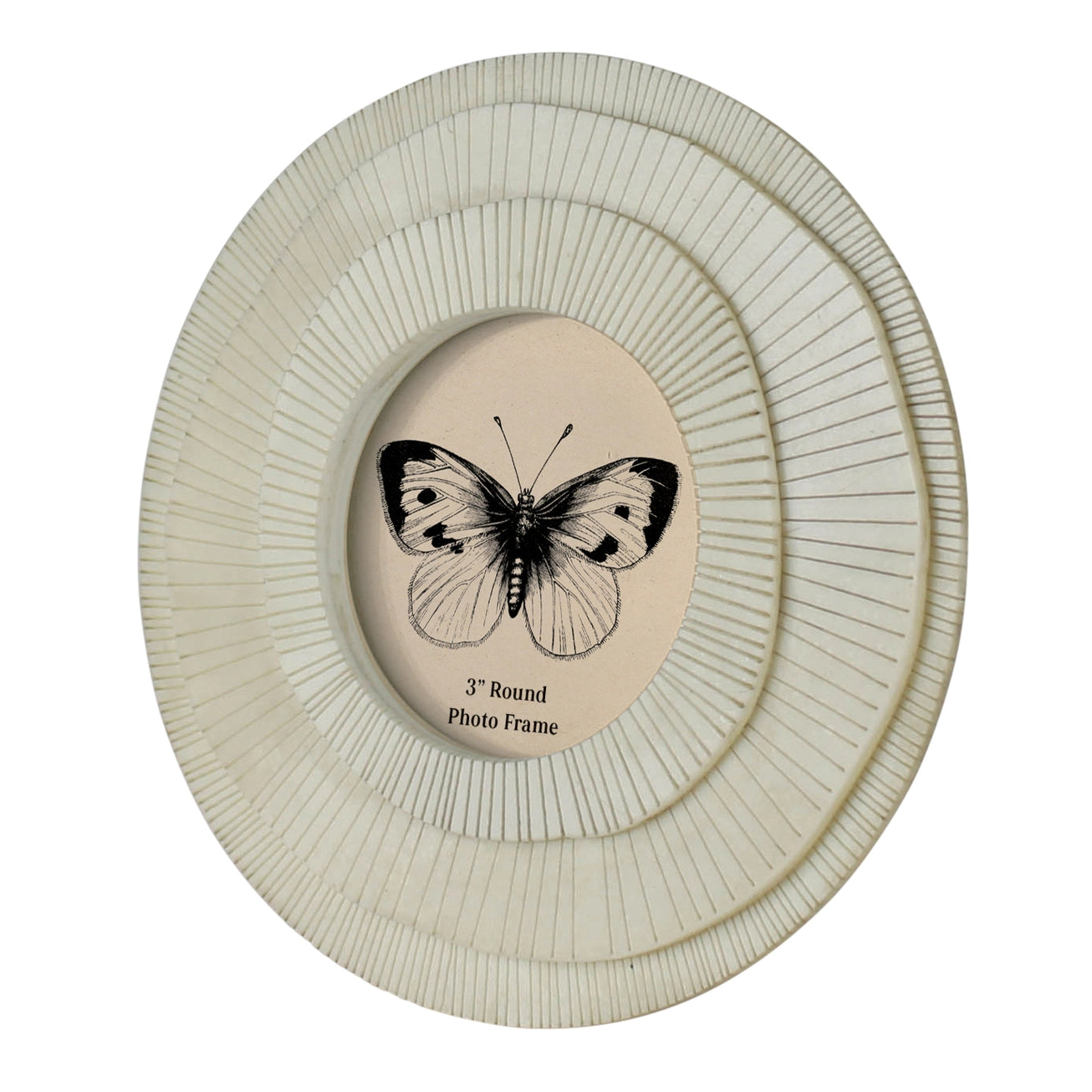 Layered Round Picture Frame