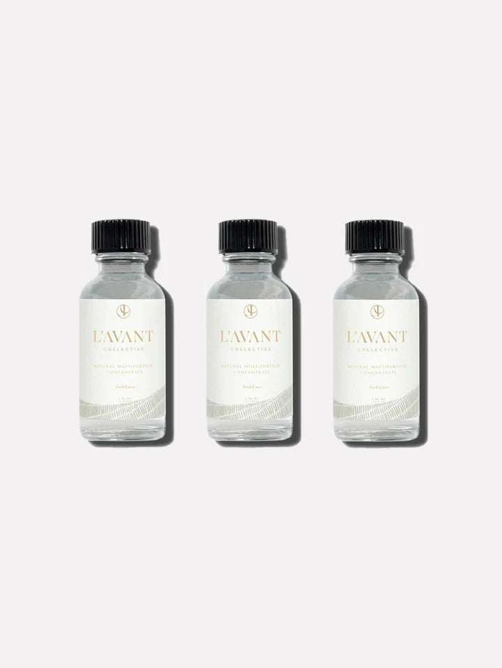 3 Pack Fresh Linen Multipurpose cleaner refill | L'AVANT Collective