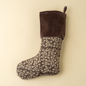 Wildvine Velvet Stocking