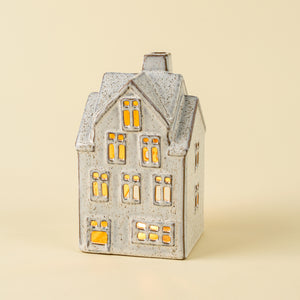Winter Chalet Ceramic Houses