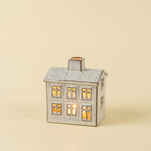 Winter Chalet Ceramic Houses