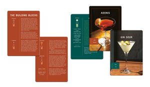 Examples of the step by step recipes on the back of each card, including the basics