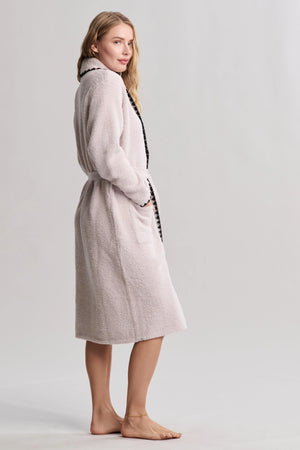 CozyChic Stone Blanket Stitch Robe | Barefoot Dreams