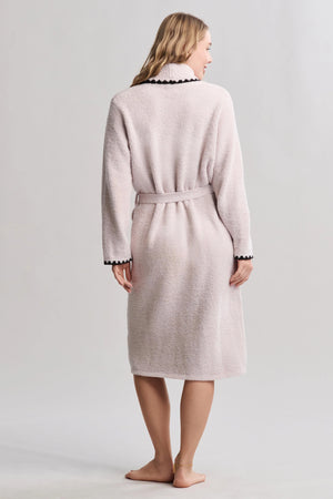 CozyChic Stone Blanket Stitch Robe | Barefoot Dreams