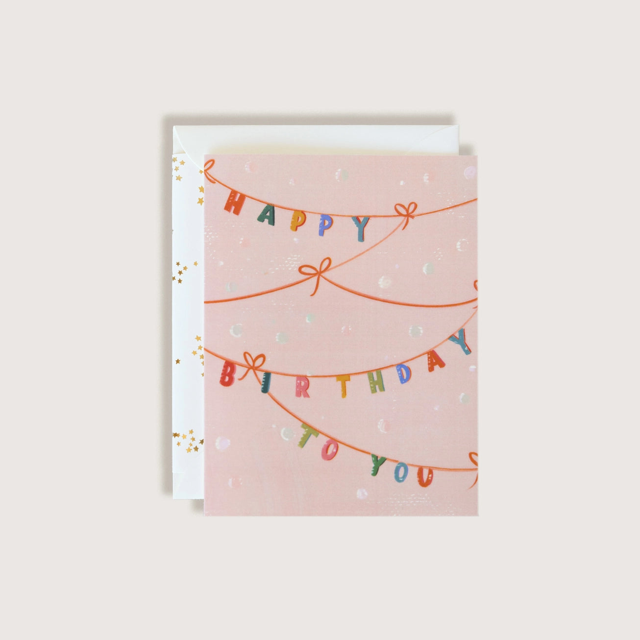 Happy Birthday Banner Card | The First Snow