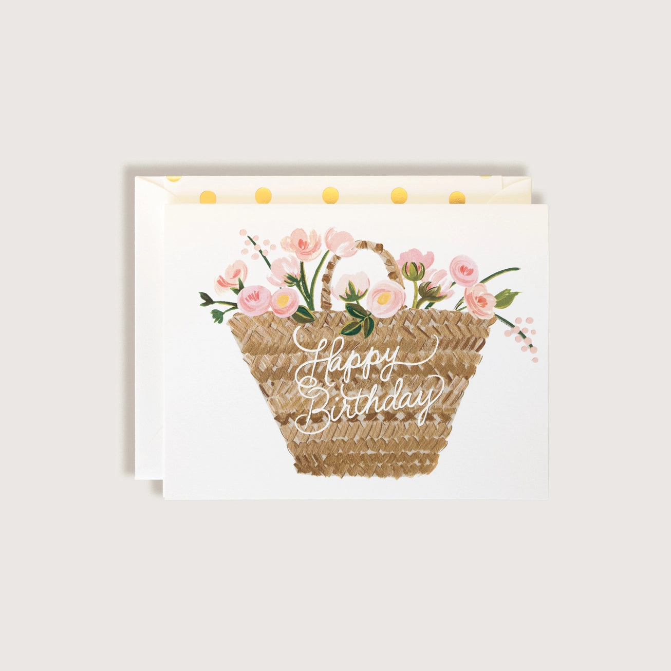 Happy Birthday Basket Card | The First Snow