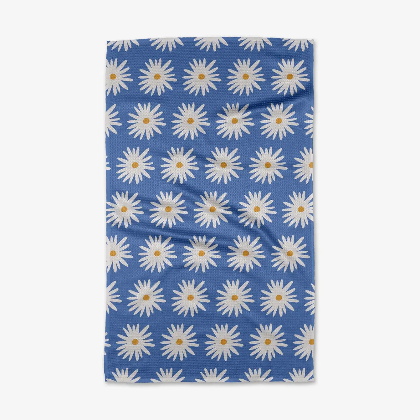 Blue Daisies Tea Towel | Geometry