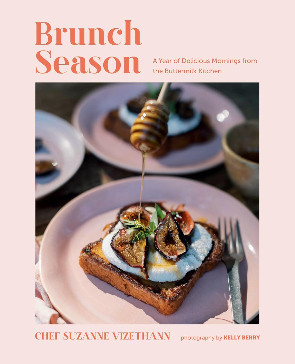 "Brunch Season" -a year of delicious mornings from the "Buttermilk Kitchen" author Suzanne Vizethann. Pictured in a egg on French toast with honey drizzle. 