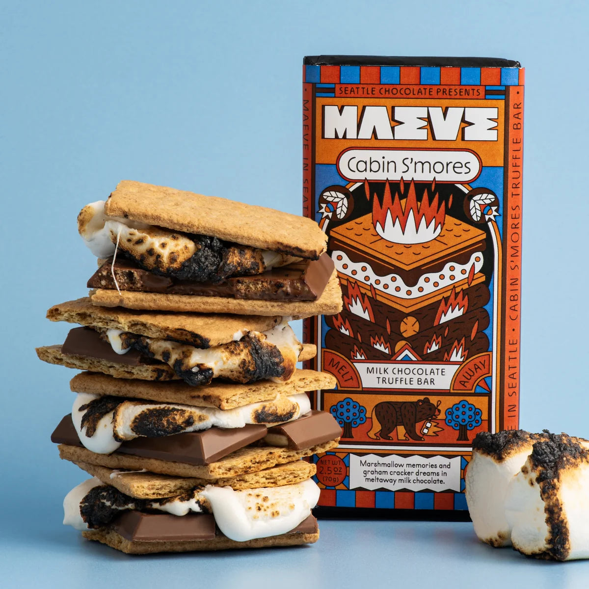 Cabin S'mores | Maeve Chocolate