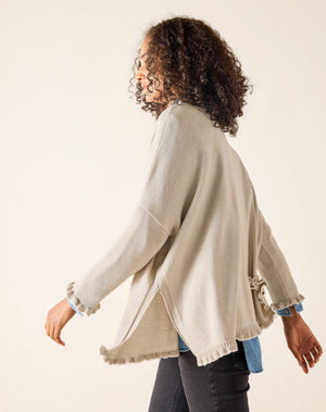 Catalina Ruffle Sweater | MERSEA