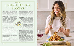 Text insert from cookbook by Erin O'Brien called "Pasta 101: Pastabilities for Success."