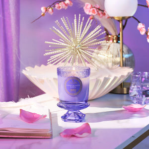 Cherry Blossom Bubble Pedestal Candle | Wicked II | Voluspa
