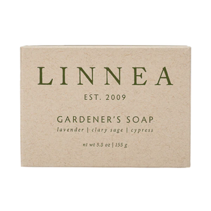 Gardener's Seeded Soap- LINNEA lavender, clary sage, and cypress