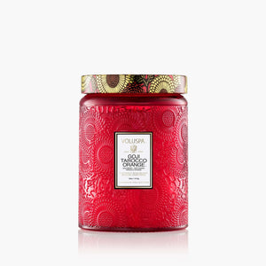 18 ounce Goji Tarocco Orange Voluspa candle. 