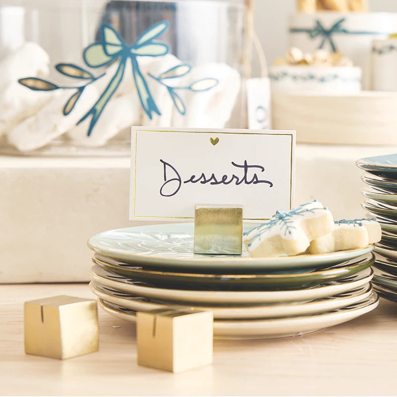 Gold Place Card Holders