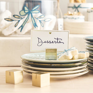 Gold Place Card Holders