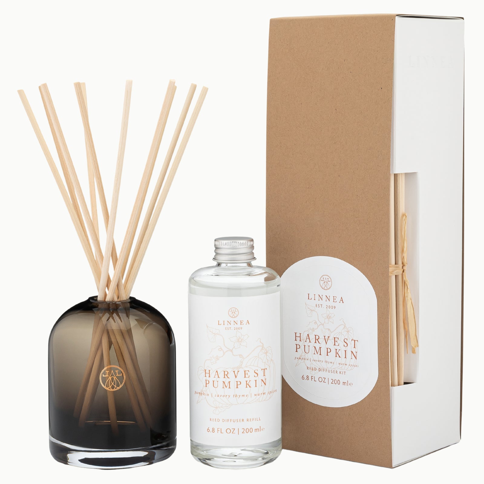 Harvest Pumpkin Reed Diffuser | Linnea