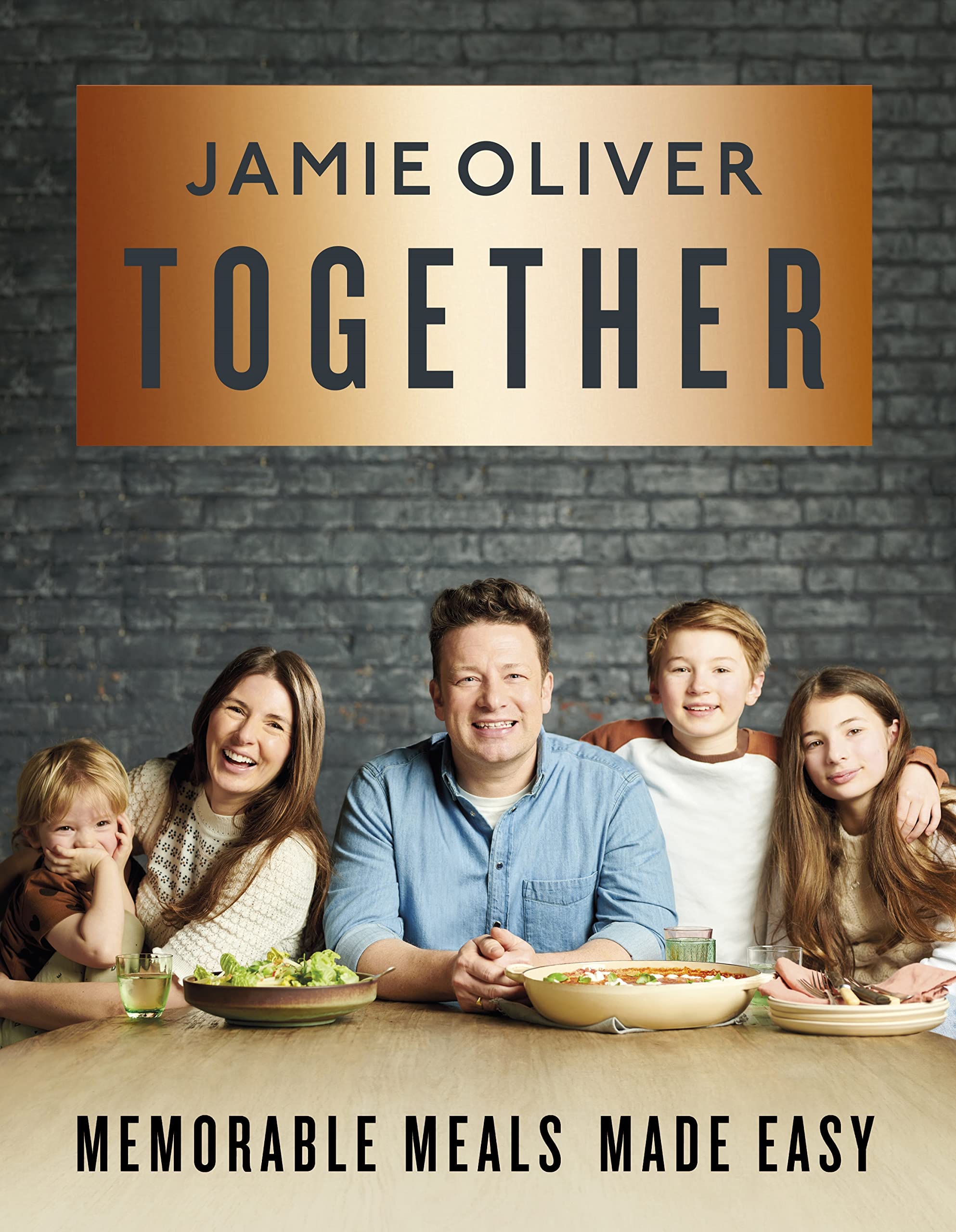 Jamie Oliver's newest cookbook called Together