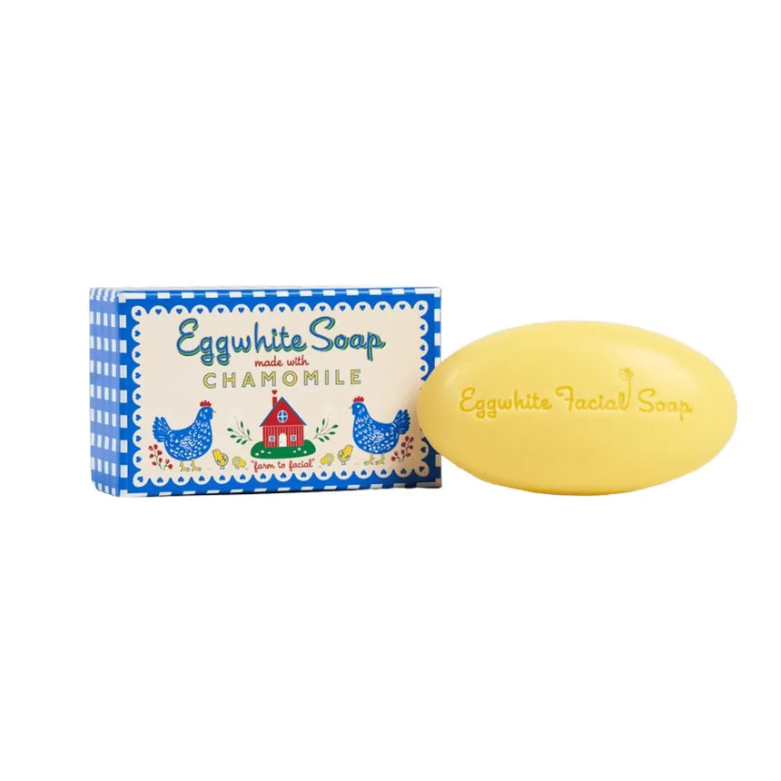 Eggwhite & Chamomile Facial Soap Bar