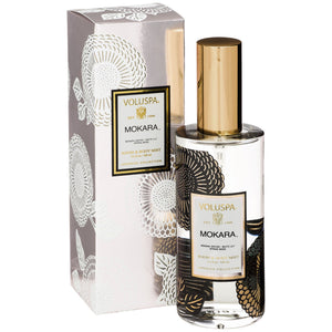 Mokara Orchid room and body spray from Voluspa. 