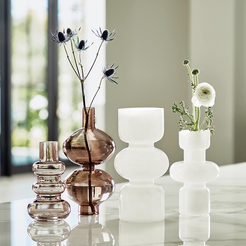Glass Art Deco Vase