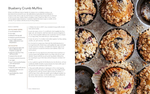 Pictured preview of Natasha's Blueberry Crumb muffins. 