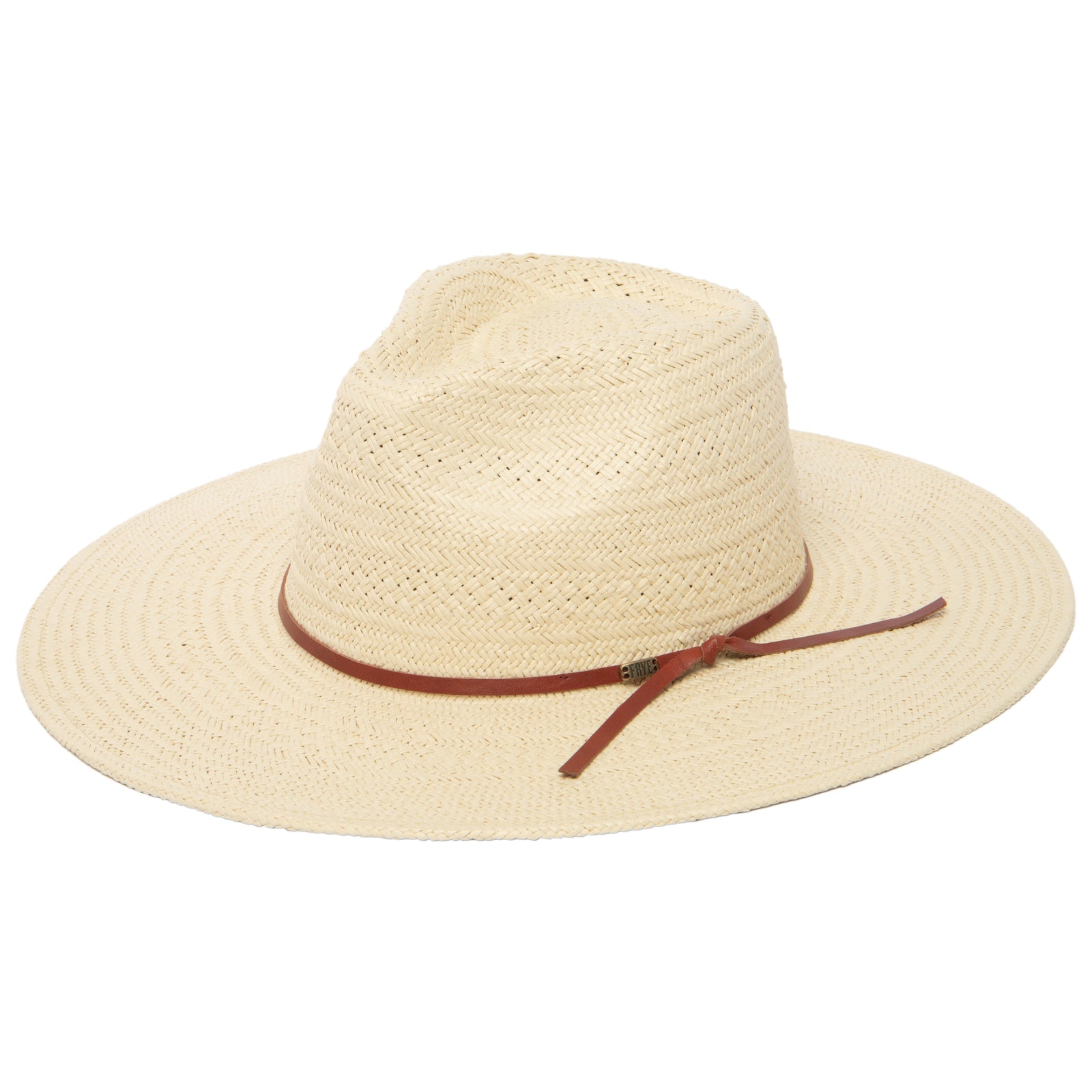 Womens Pinch Crown Panama Fedora
