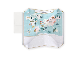To New Adventures Greeting Pop-Up Card