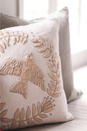 Peace Dove Pillow | 20 x 20
