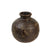 Pebbled stoneware vase