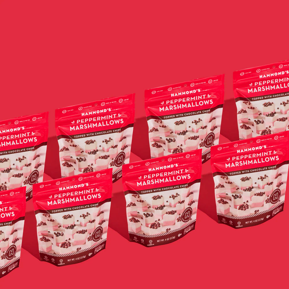 Peppermint Marshmallows | Hammond's Candies