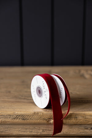 Velvet Holiday Ribbon