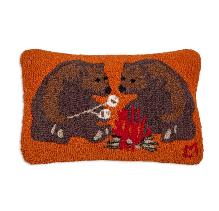 Care to Share Bears Wool Pillow