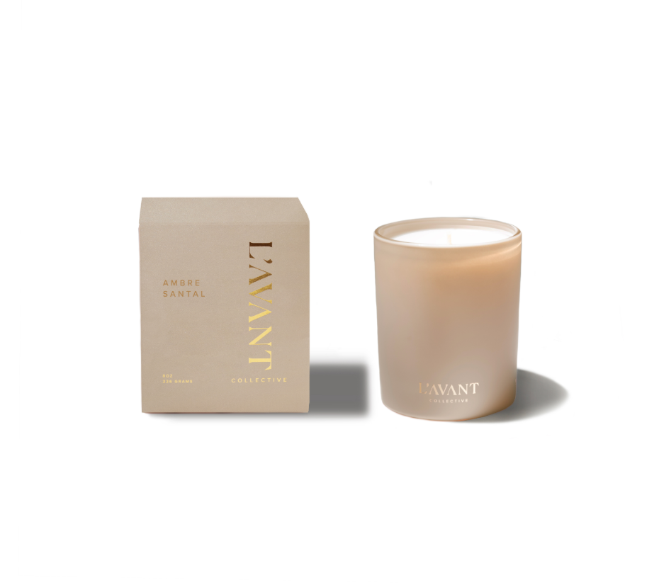 Ambre Santal 8oz. Candle | L'AVANT Collective