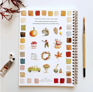 Autumn Watercolor Workbook | Emily Lex