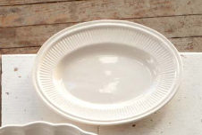 Creamware Flea Market Finds Platter