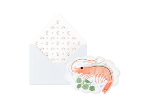 Funny Shrimp Greeting Pop-Up Card
