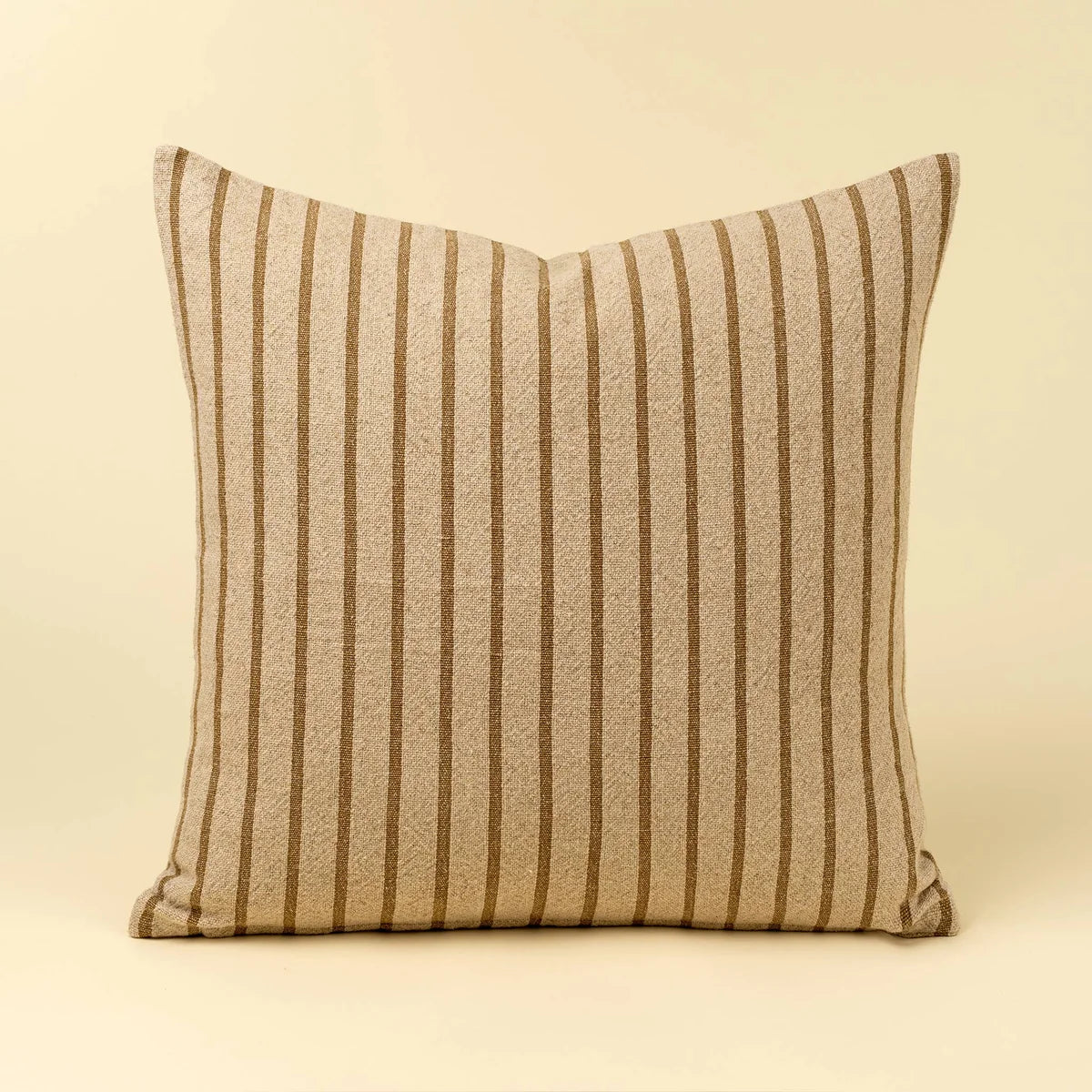20x20 Silas Stripe Pillow, Ochre | Indaba