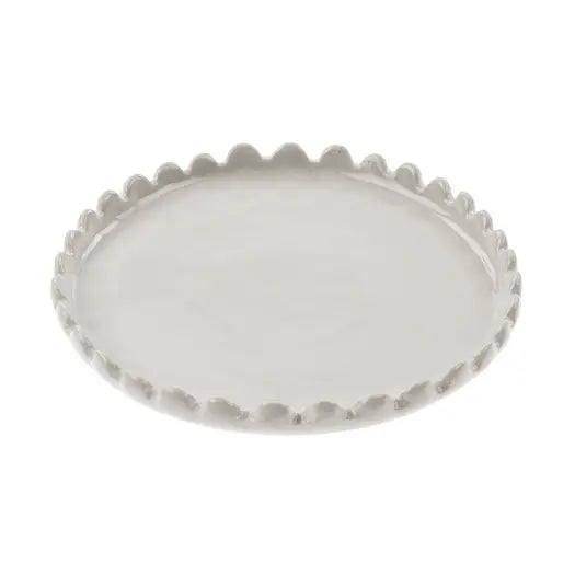Scalloped Plate | Small