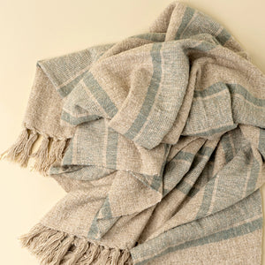 Tulum Striped Throw