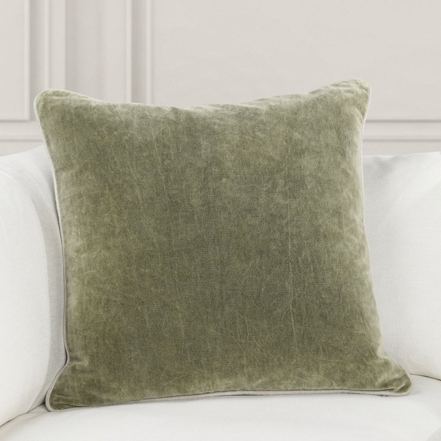 Stonewashed Velvet Pillow