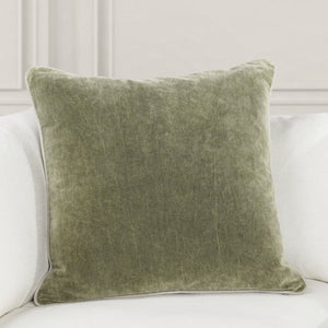 Stonewashed Velvet Pillow