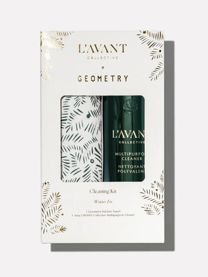 L'AVANT x Geometry Cleaning Kit | Winter Fir
